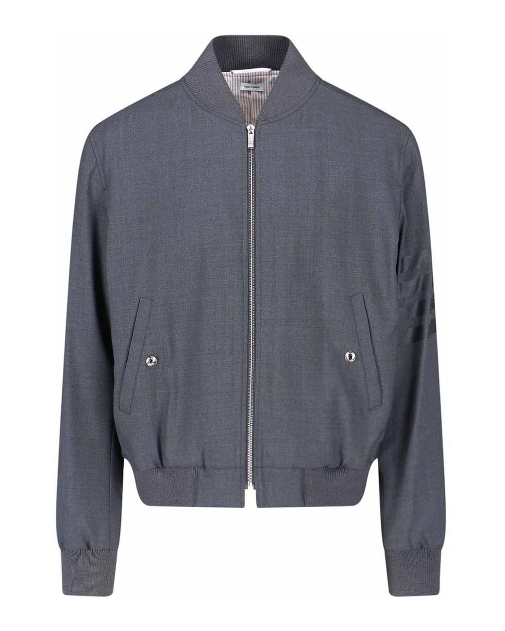 Thom Browne Blue Bomber for men