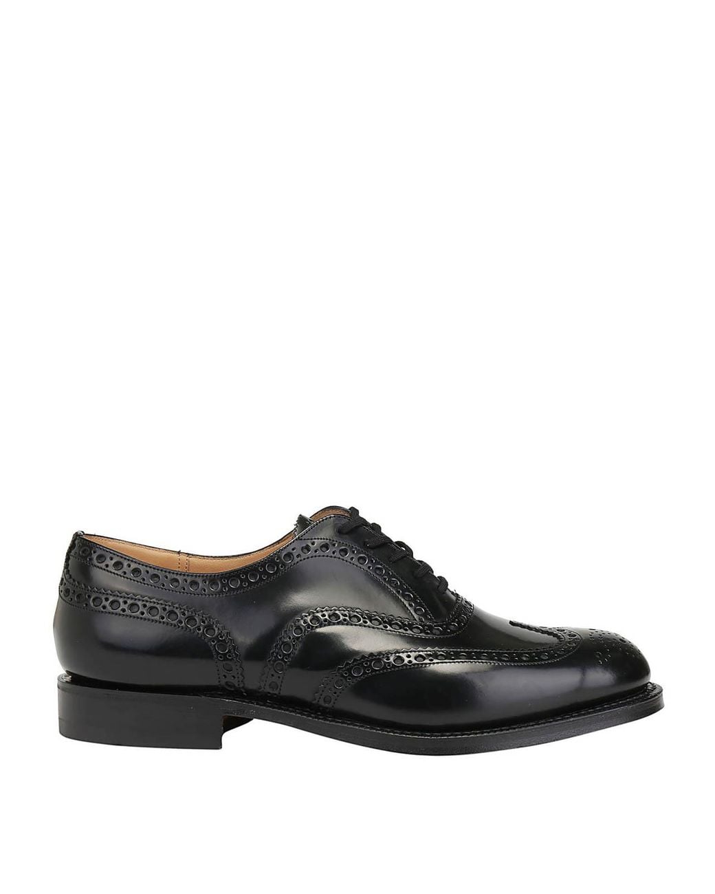 Church's Black Leather Brogues for men