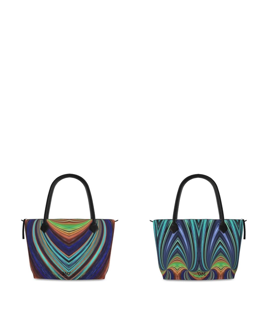 MARIA ENRICA NARDI Blue Pandora Tote Bag