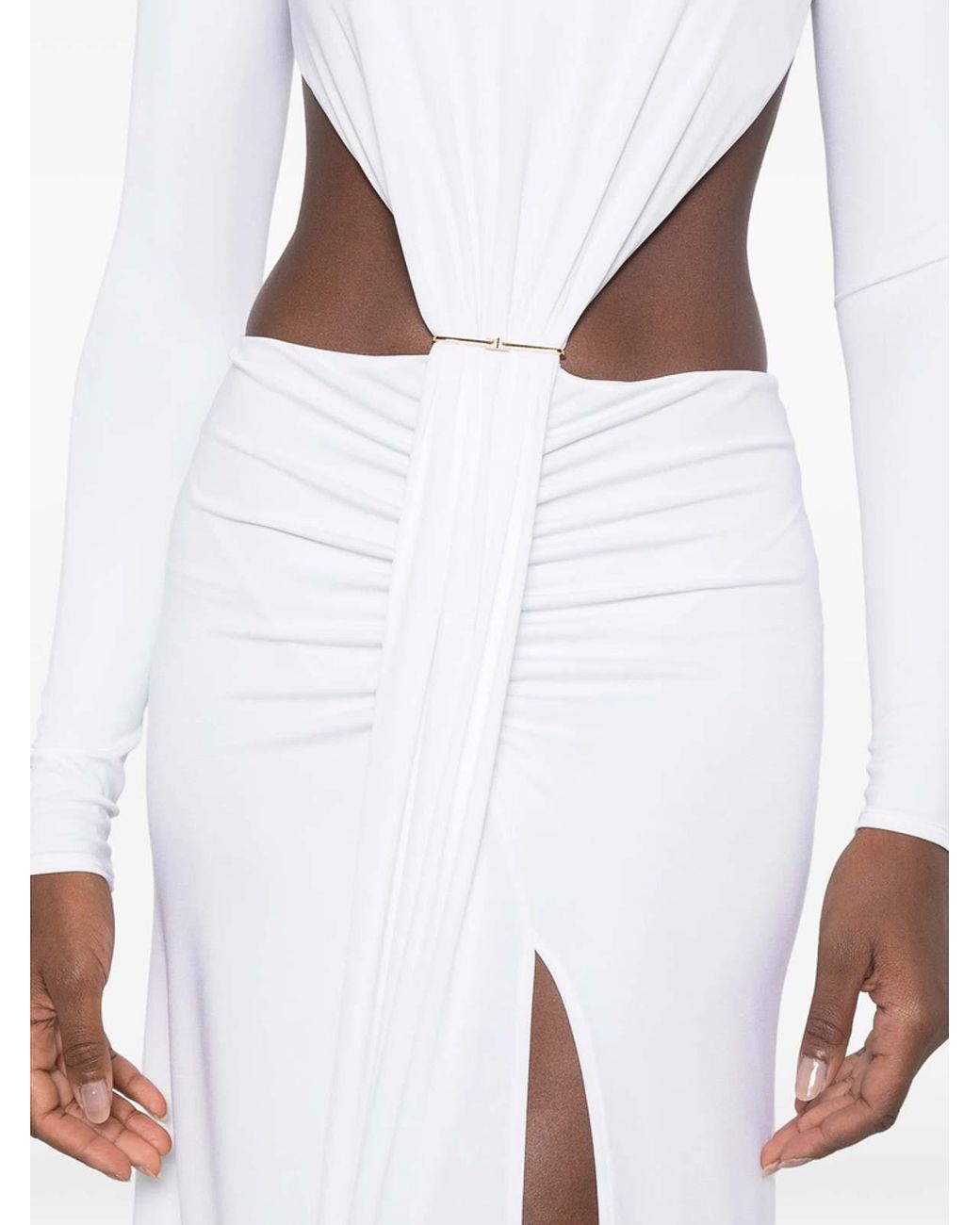 Elisabetta Franchi White Dress