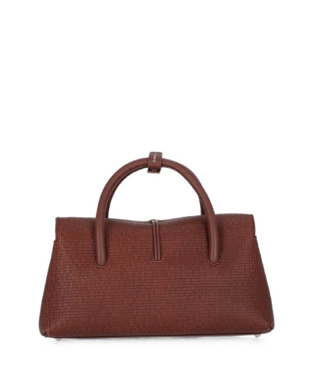 Zanellato Brown Small Leather Tote Handbag
