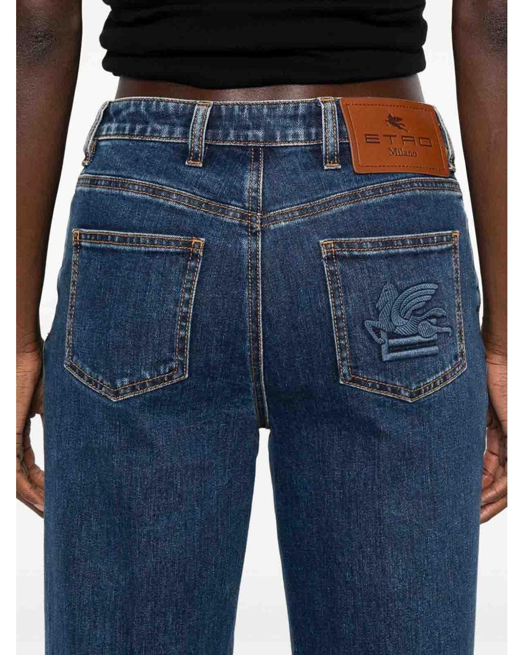 Vaqueros Rectos Etro de color Blue