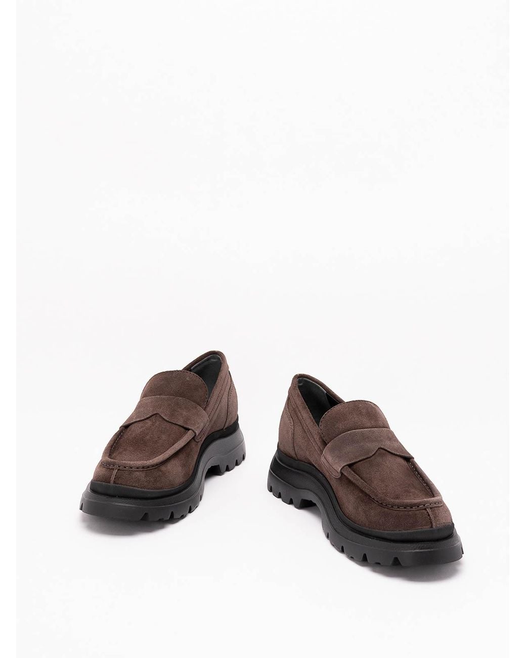 Hogan Brown H692 Loafers for men