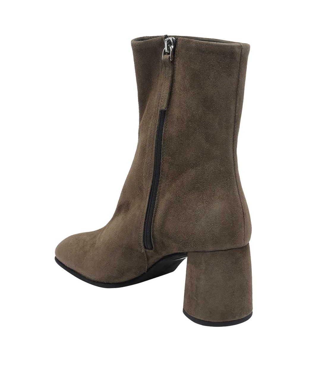 Poeve Brown Kaki Thea Booties