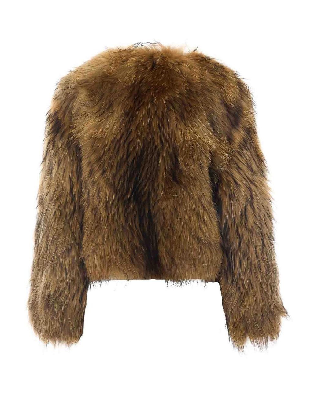 S.w.o.r.d 6.6.44 Brown Fur Jacket