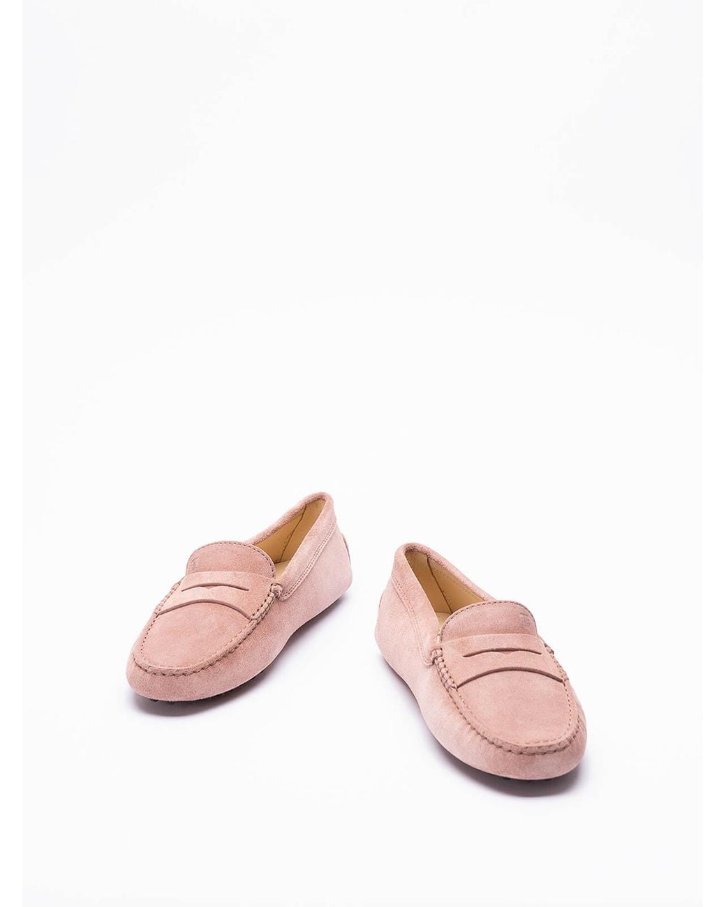 Tod's Pink Loafers