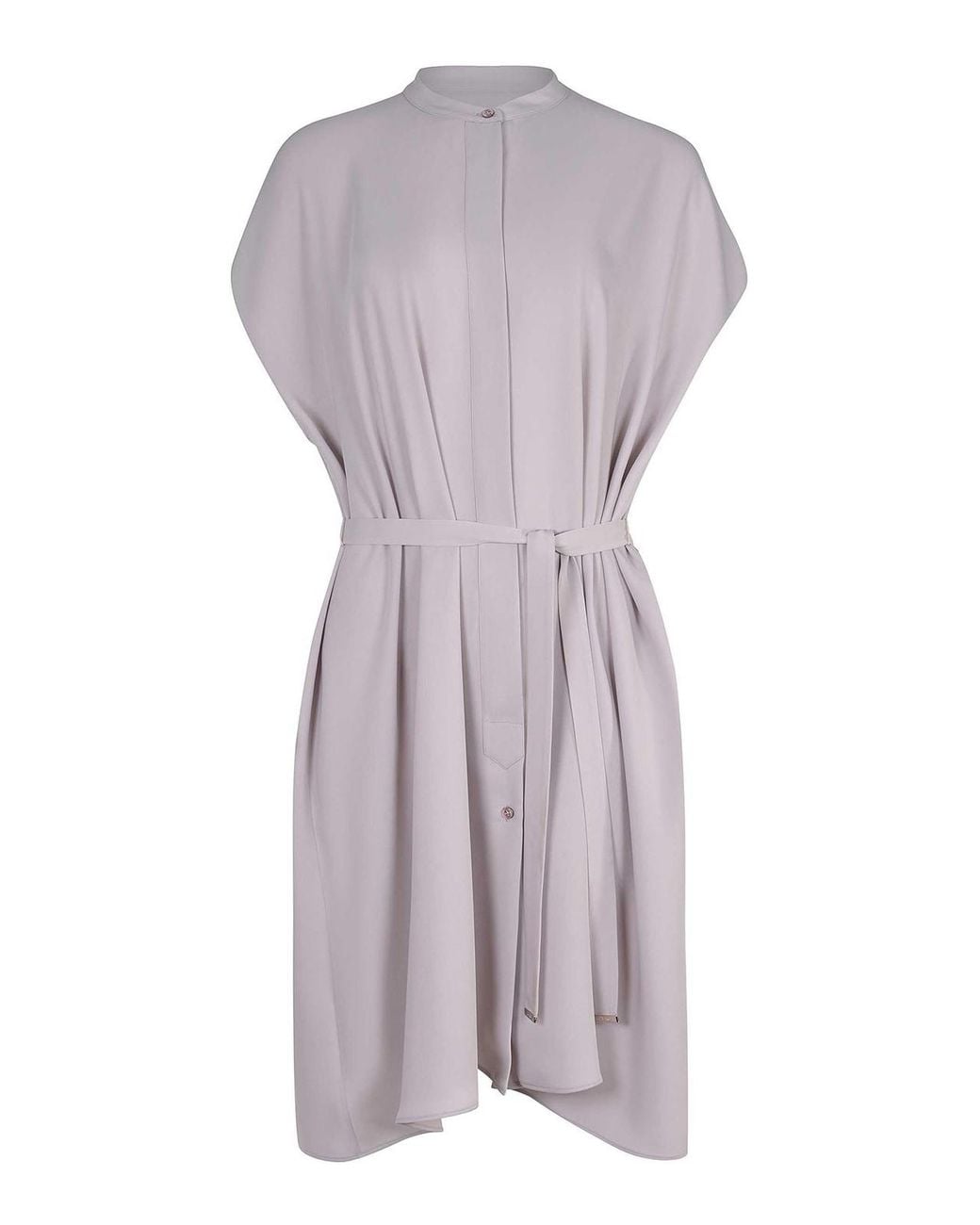 Herno Purple Dress Made Of Polyester