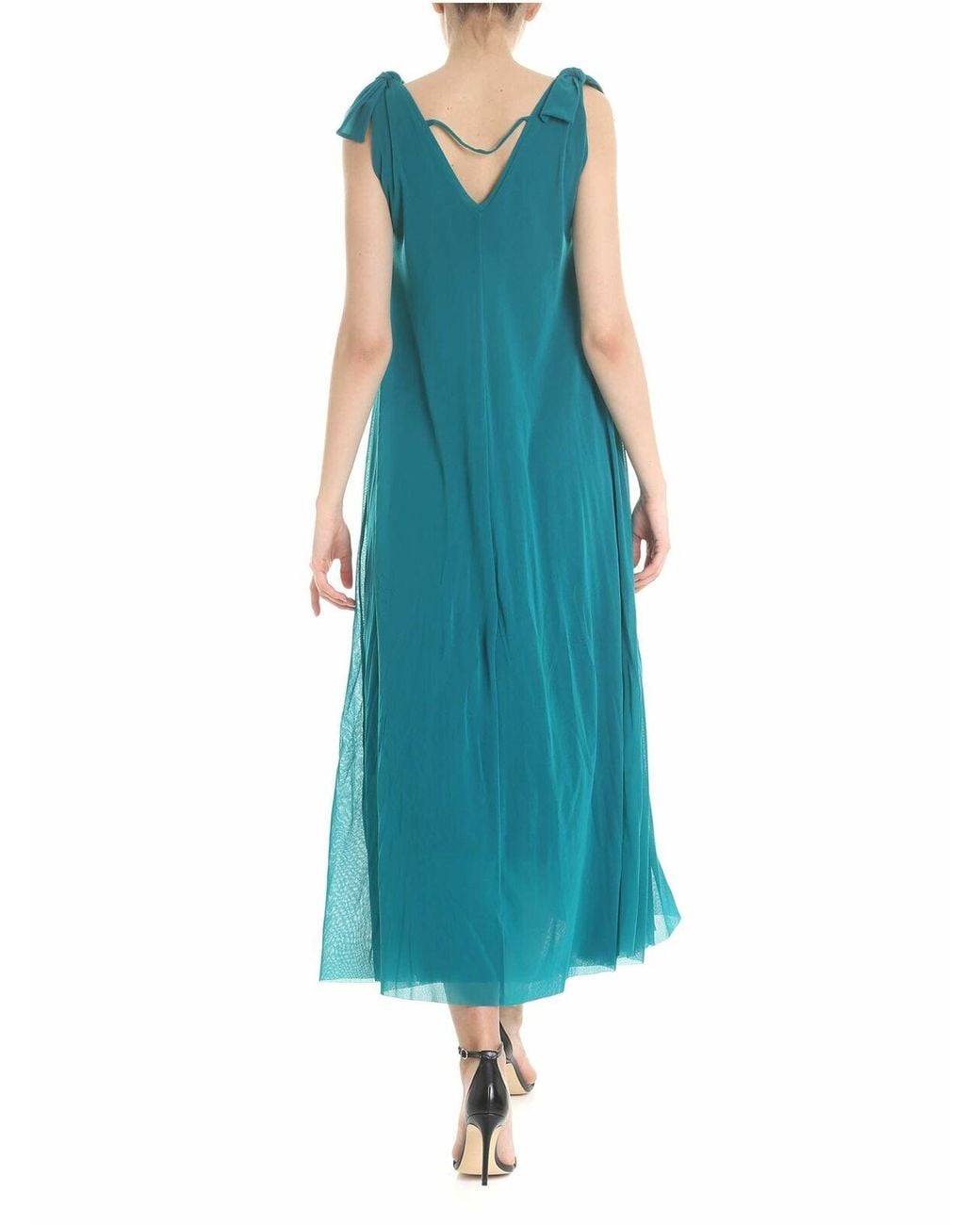 Maxi Robe Fuzzi en coloris Blue