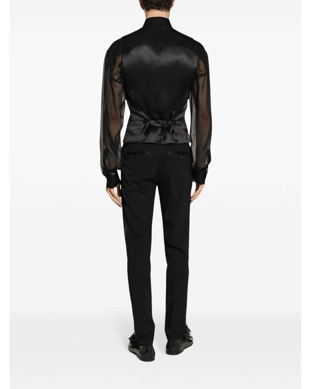 Dolce & Gabbana Black Casual Pants for men