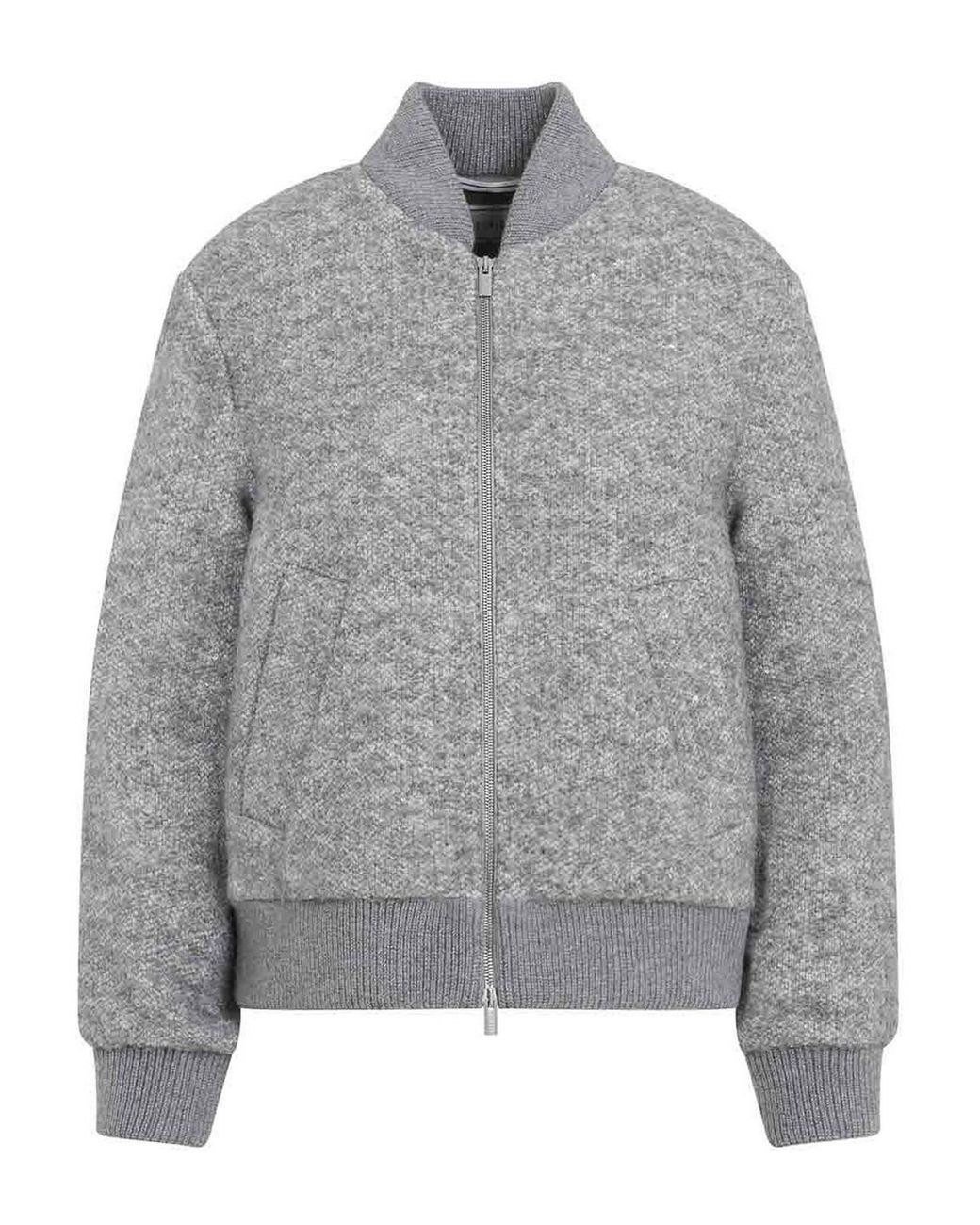 Peserico Gray Boucl Bomber