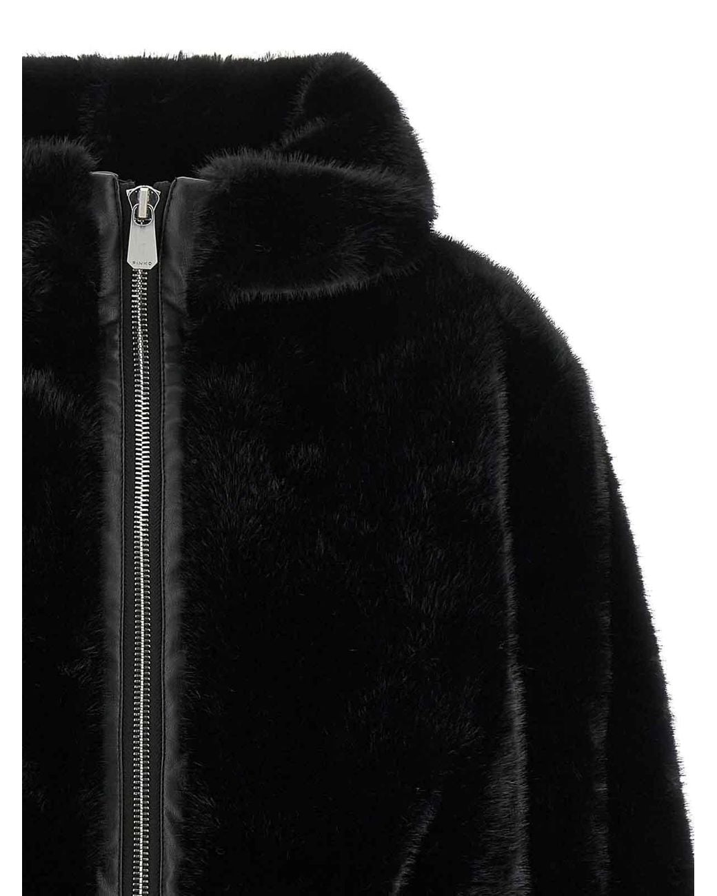 Pinko Black Bagels Bomber Jacket