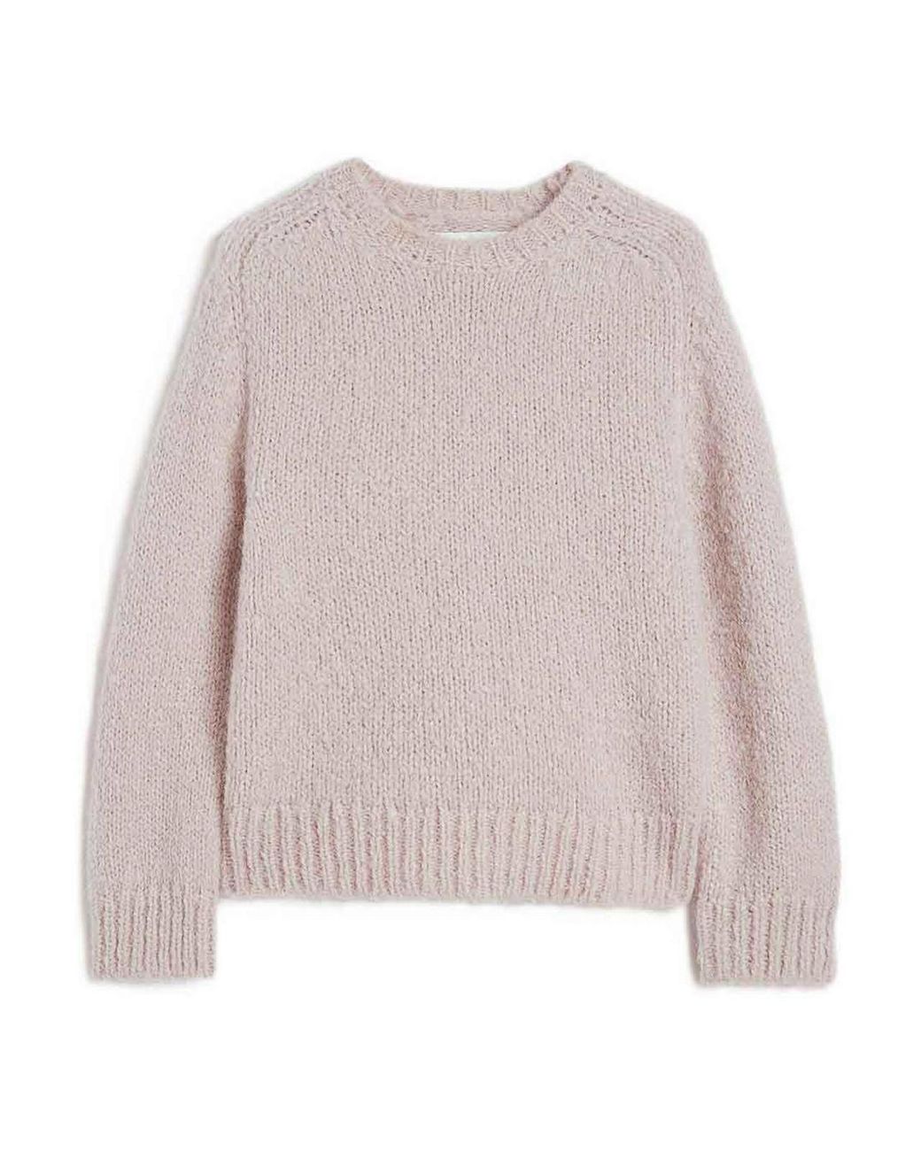 Jil Sander Pink Wool Crewneck Jumper