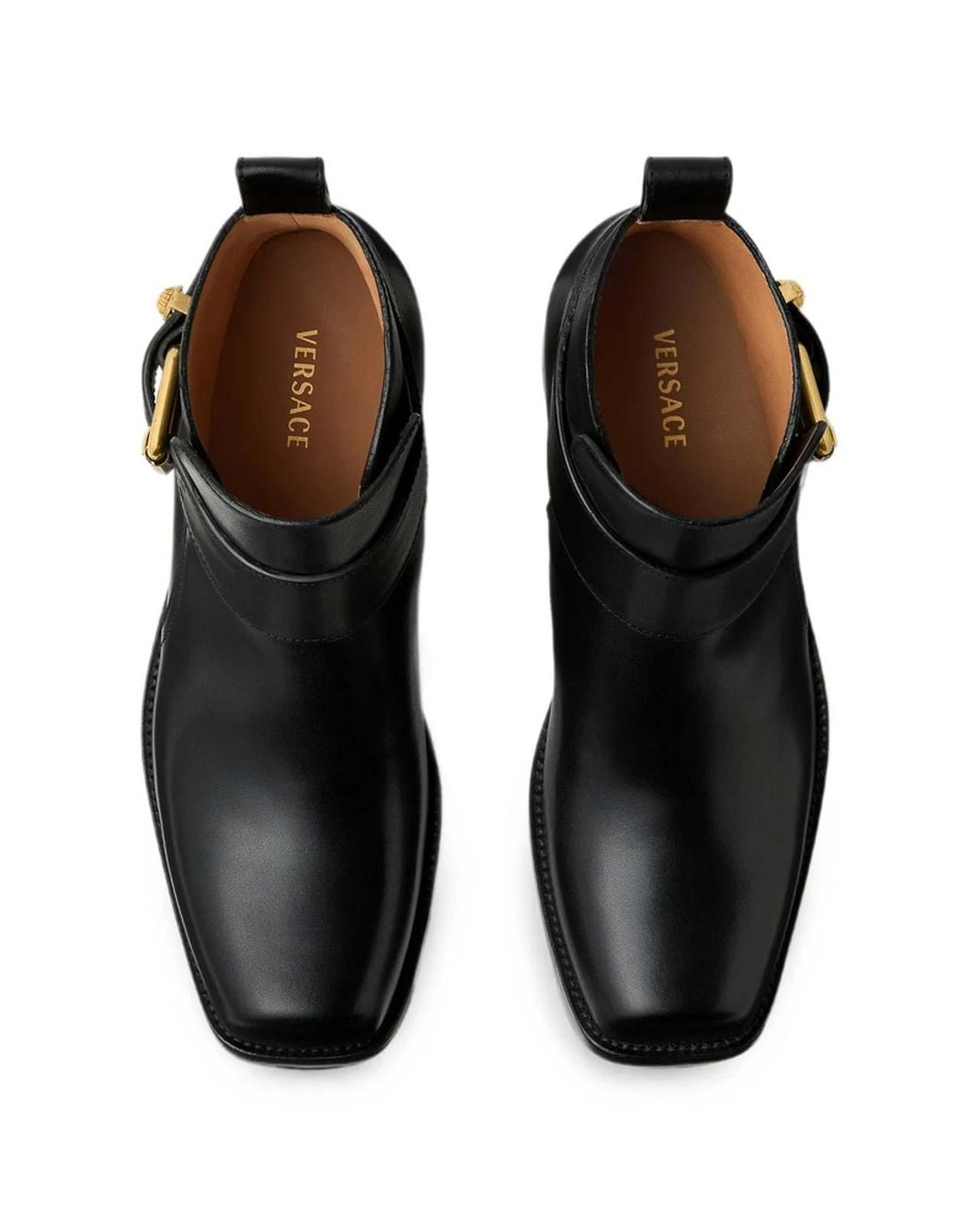 Versace Black Shoes for men