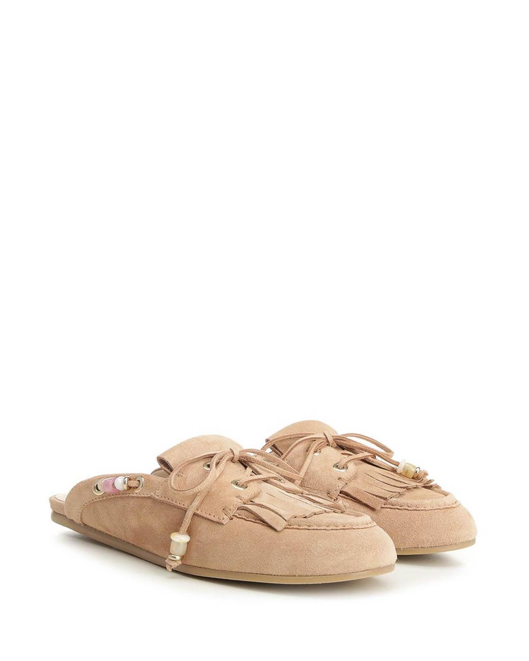 Stuart Weitzman Natural Tinsley Mule From Mallorca