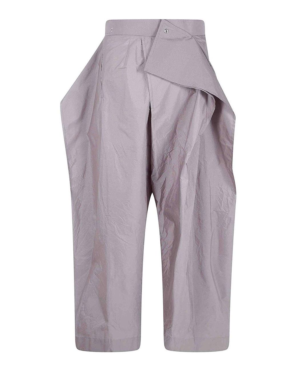 Issey Miyake Purple Akimbo Volume Trousers