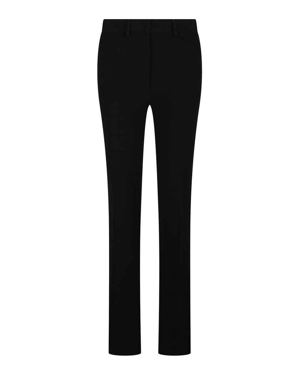 N°21 Black Mid-Rise Flared Trousers
