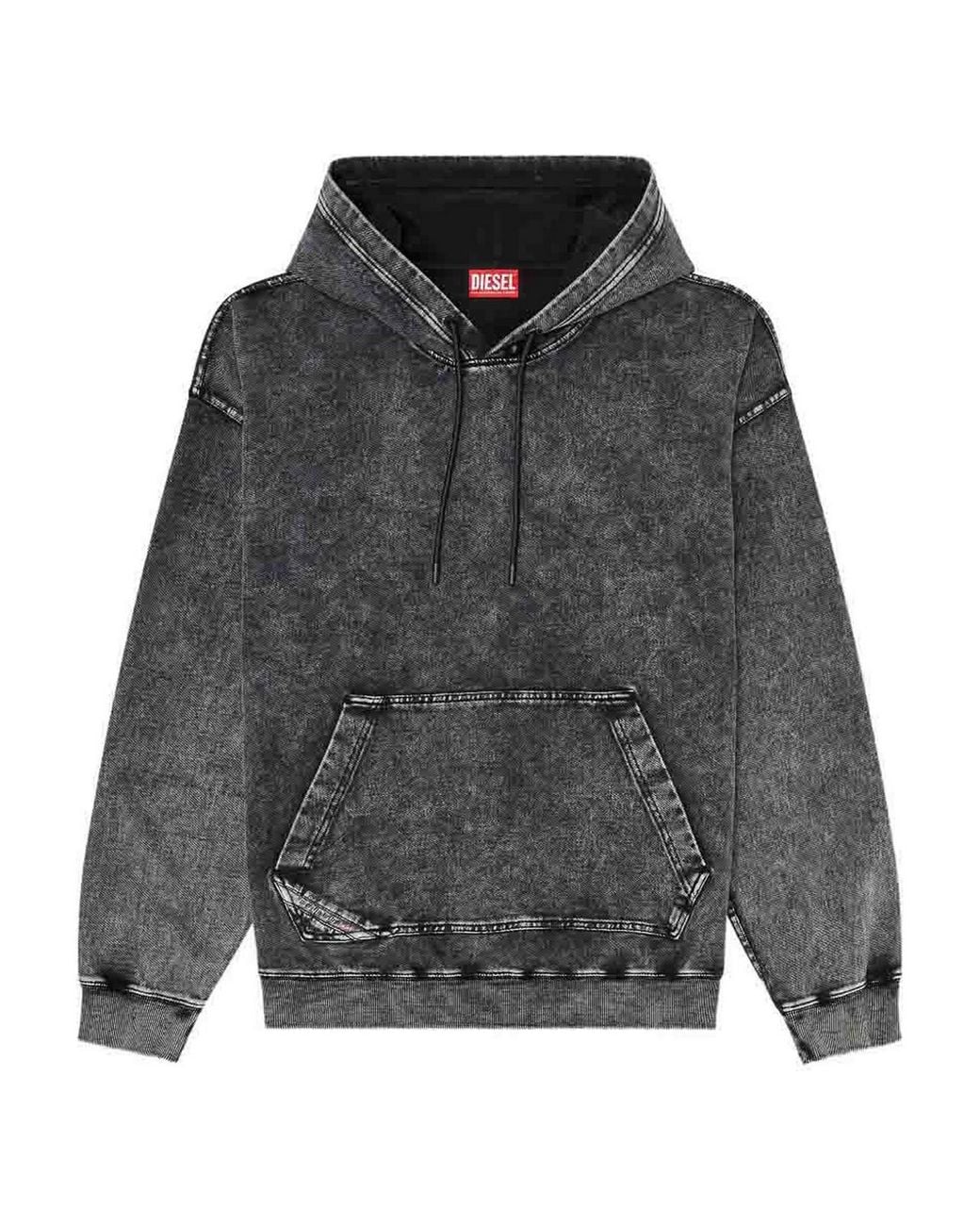 DIESEL Gray Sweatshirt for men