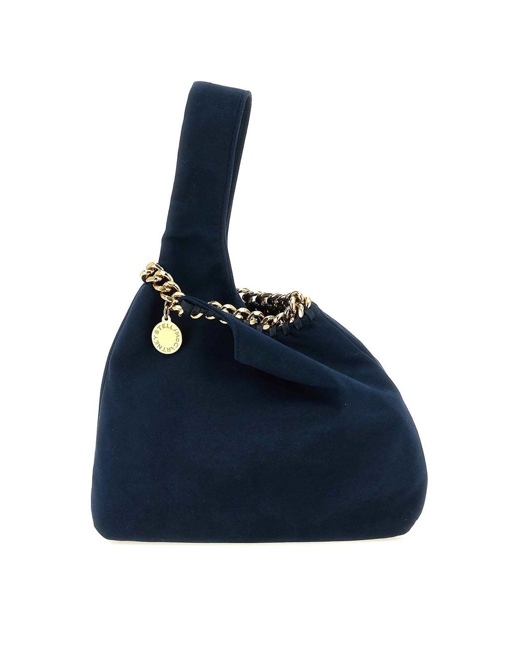 Stella McCartney Blue Null' Suede Handbag