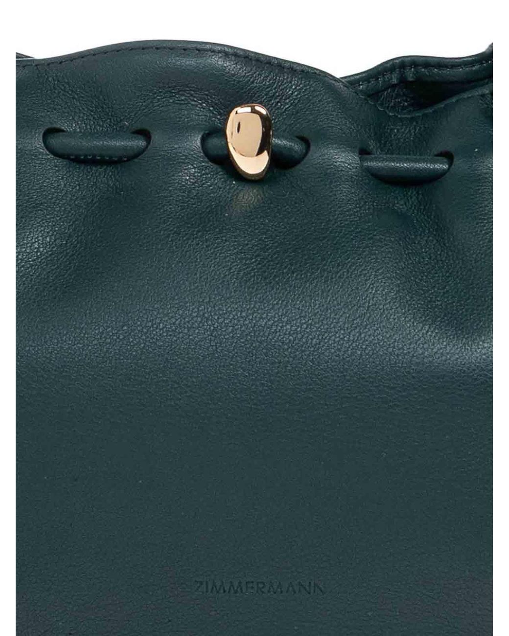 Zimmermann Blue Halcyon Leather Clutch