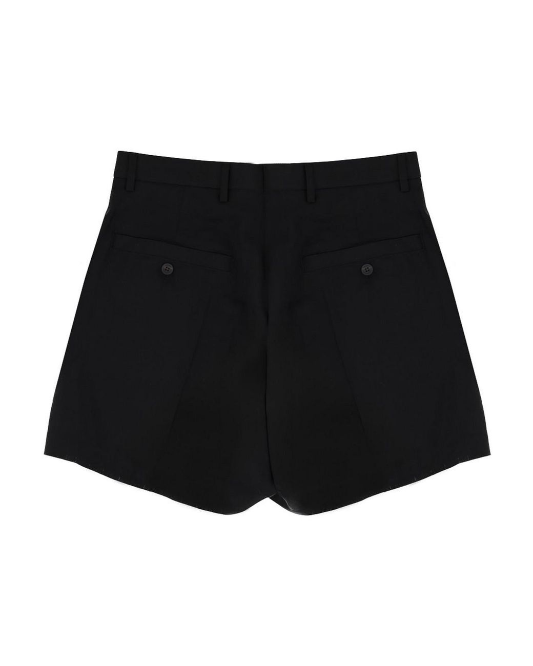 Rick Owens Black Tailored Shorts
