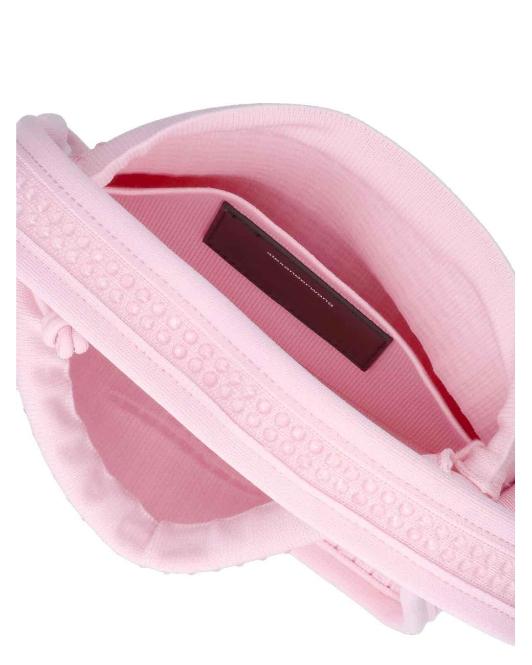 Alexander Wang Pink Small Tote Bag With Ryan Rhinestones