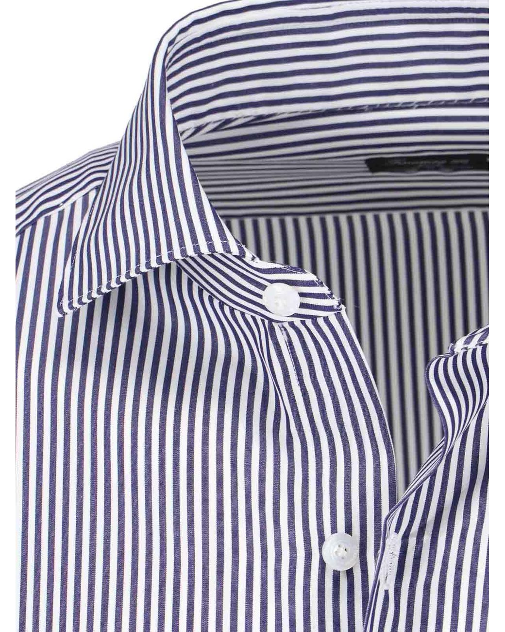 Finamore 1925 Blue Shirt for men