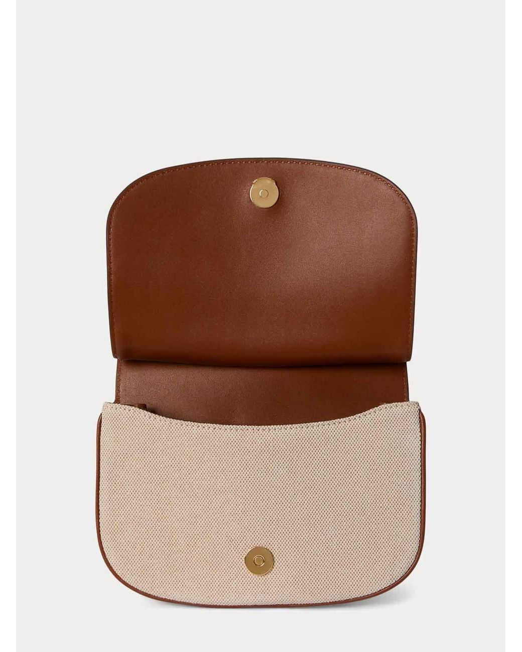 Ralph Lauren Brown Marcy Crsbdy-Crossbody-Medium