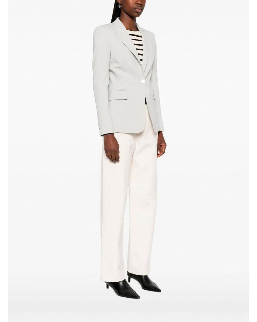Pinko White New Signum Jacket