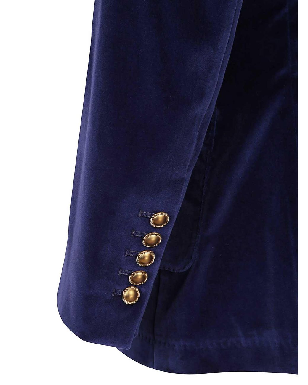 SAULINA Blue Adelaide Velvet Jacket