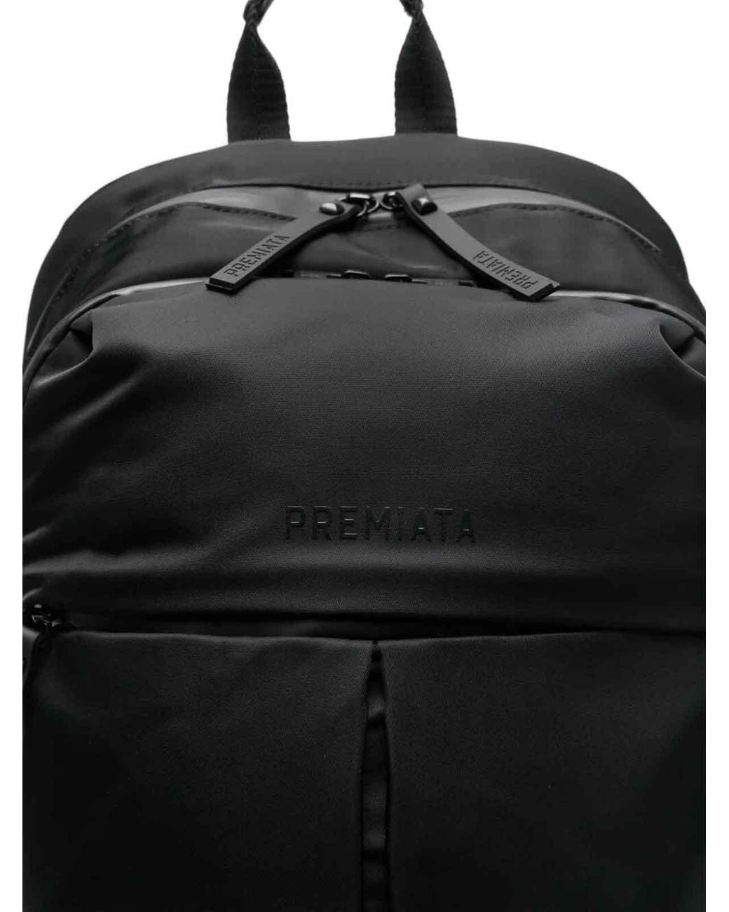 Premiata Black Wonder Backpack for men