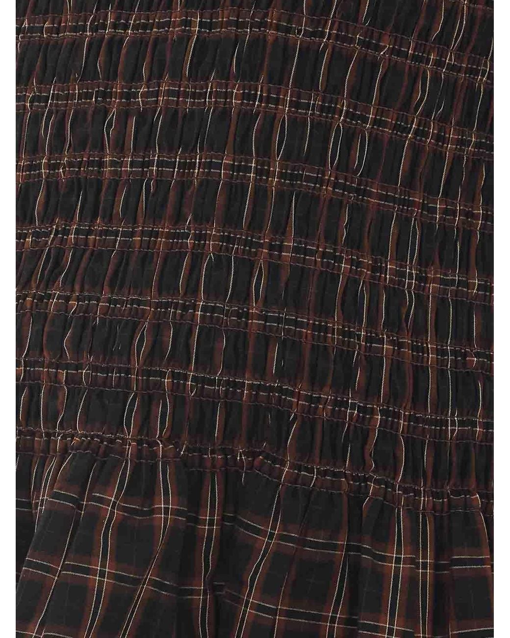 Top Ganni de color Black