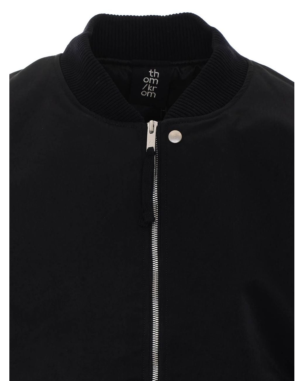 Chaqueta Bomber Thom Krom de hombre de color Black