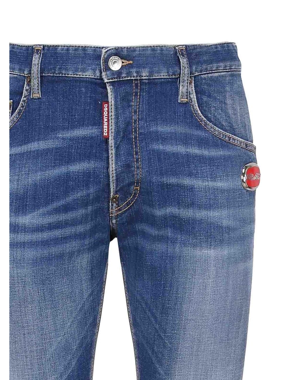 DSquared² Blue Five Pockets Jeans for men