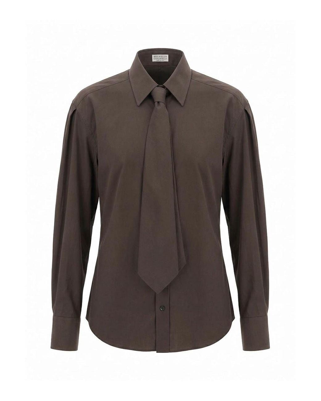 Brunello Cucinelli Brown Shirt