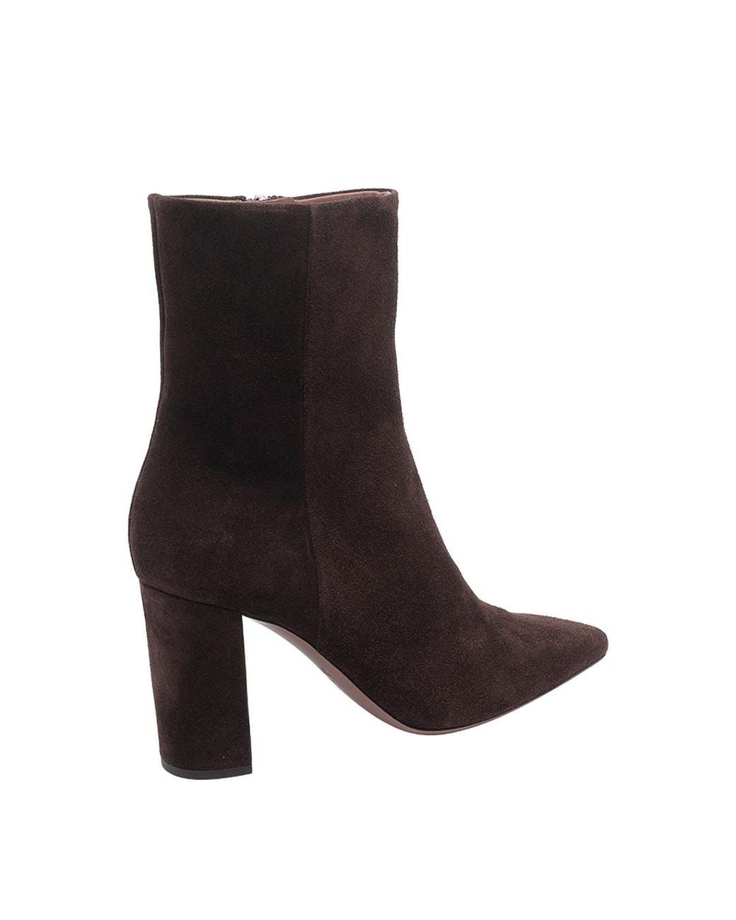 Paris Texas Brown Dark Anja Pump Booties