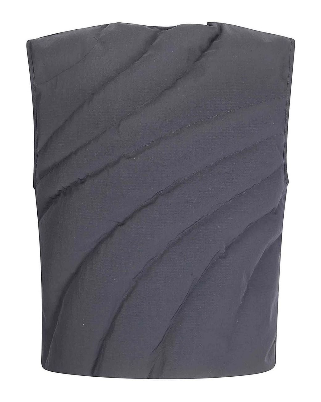 HELIOT EMIL Gray Visus Down Vest for men