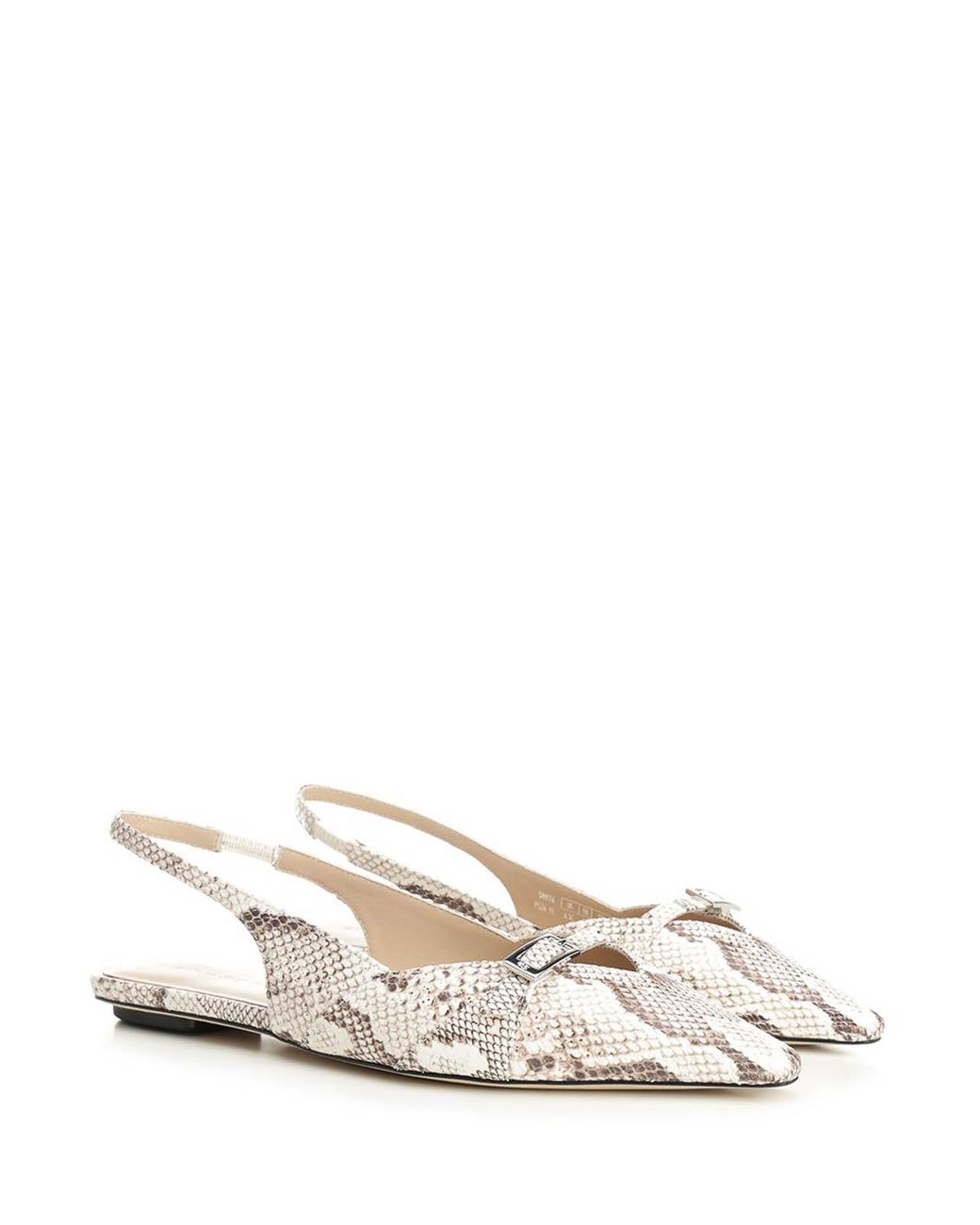 Stuart Weitzman Natural Georgie Slingback