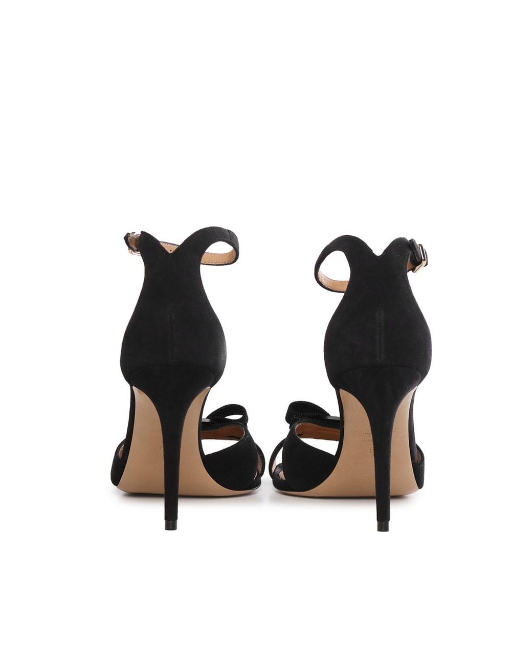 Ferragamo Black Vara Bow Sandal