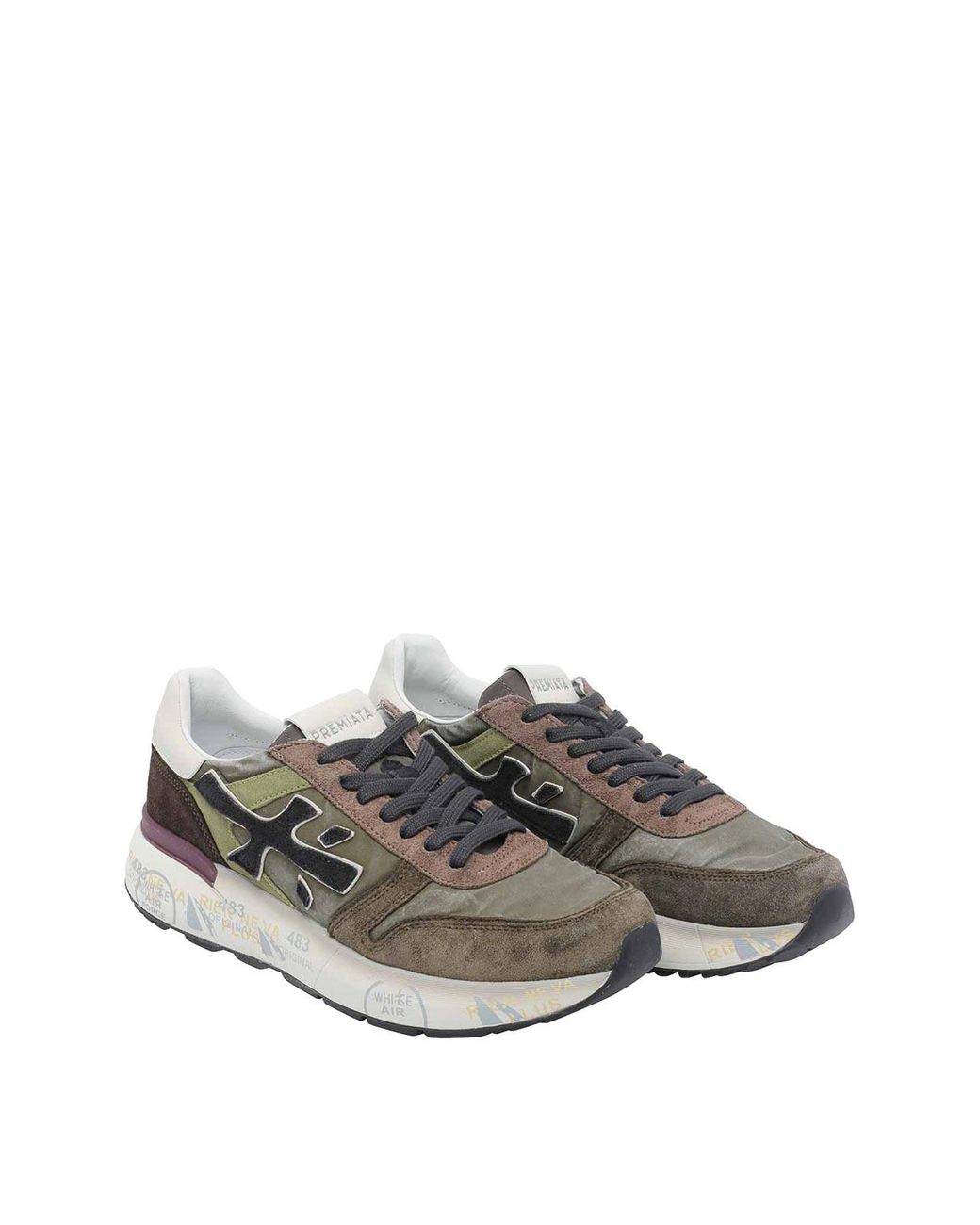Premiata Gray Mick Sneakers for men