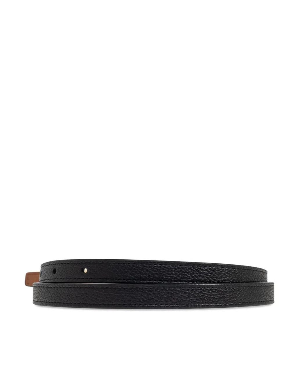 Tory Burch White Romy Reversible Belt