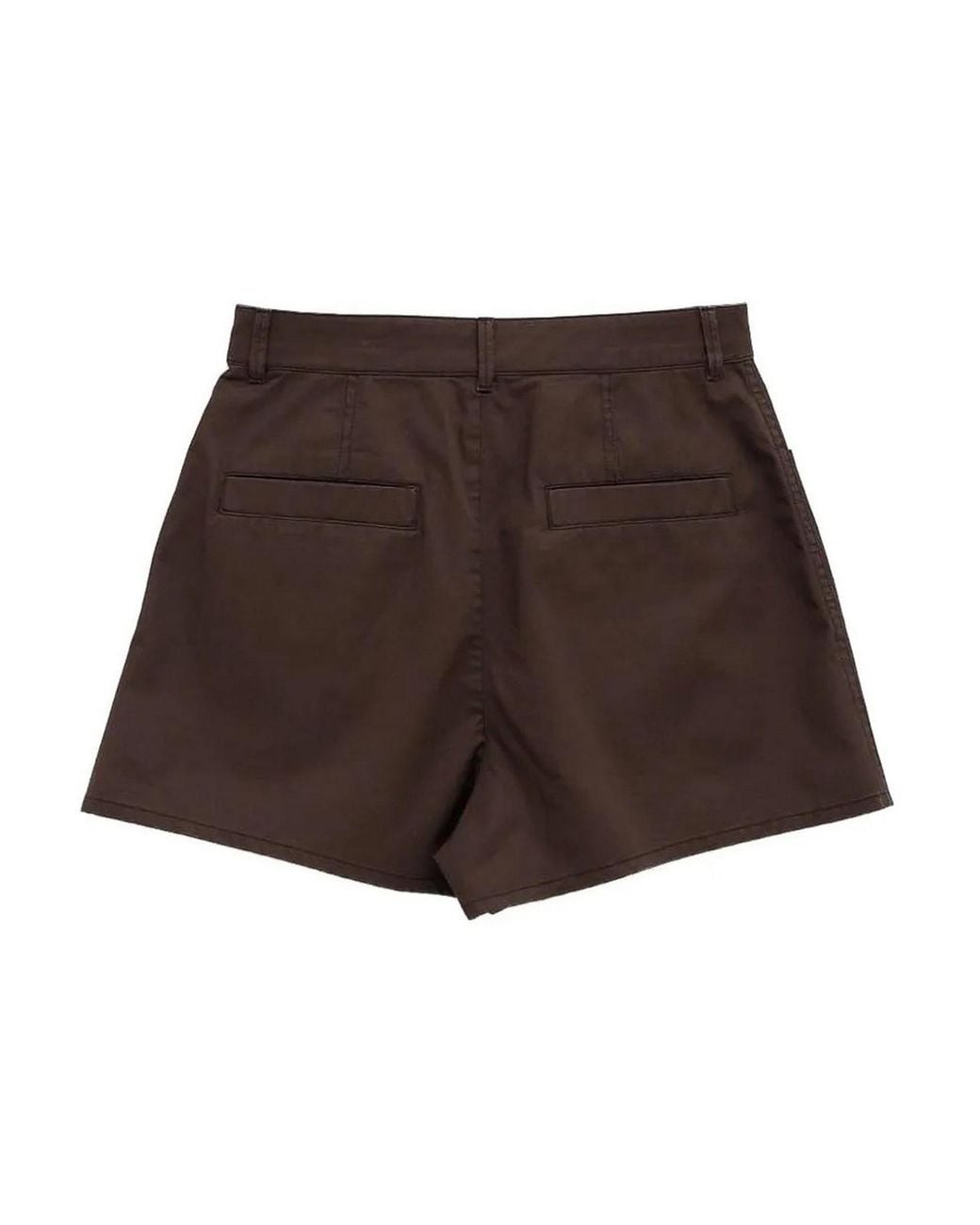 Lemaire Brown Jersey Shorts