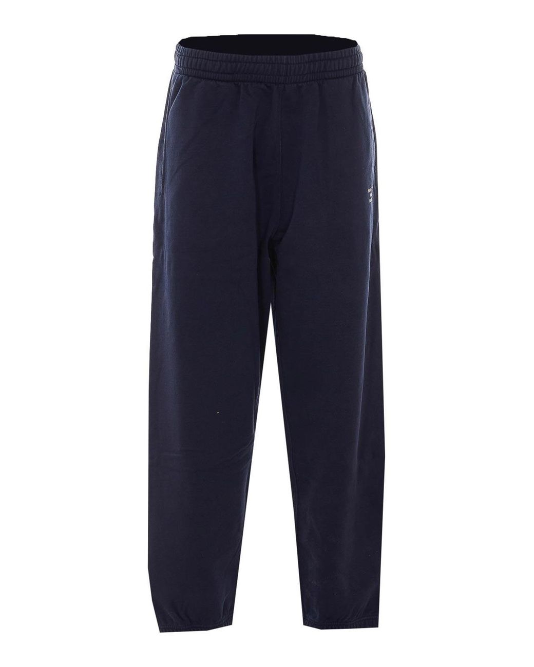 Drole de Monsieur Blue Slogan Joggers for men
