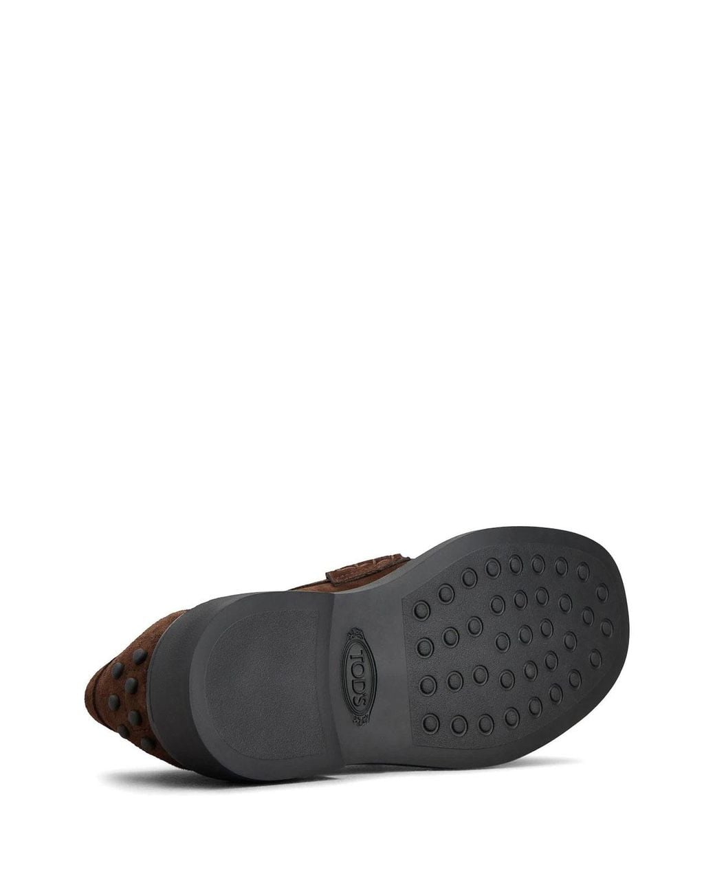 Tod's Brown Leather Moccasin