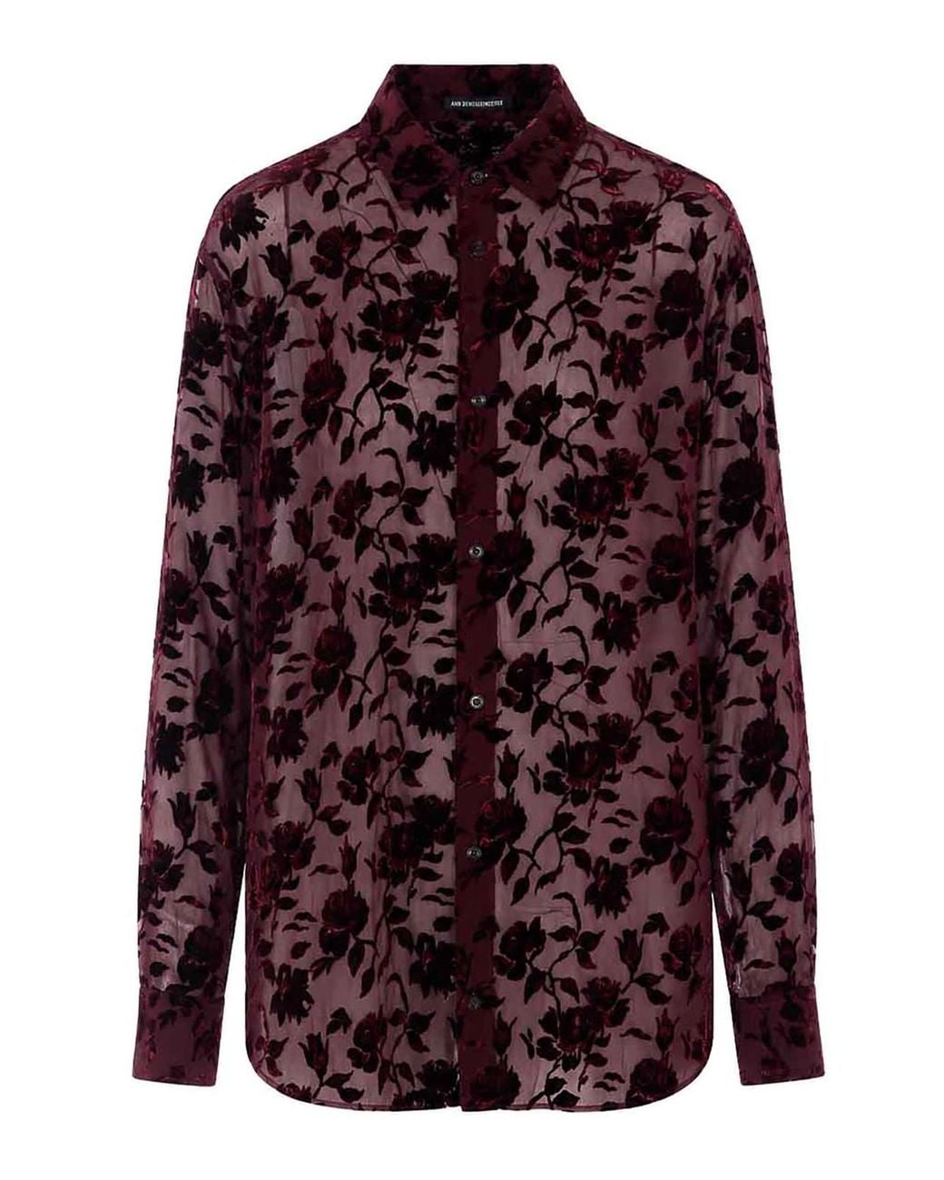 Ann Demeulemeester Red Andre Classic Shirt for men