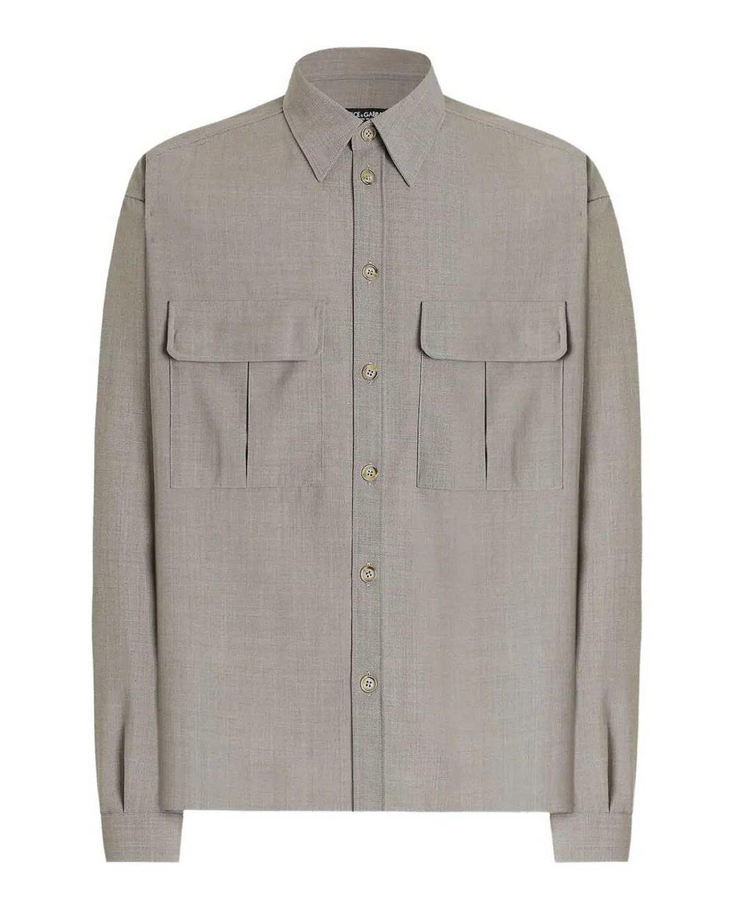 Dolce & Gabbana Gray Shirt for men