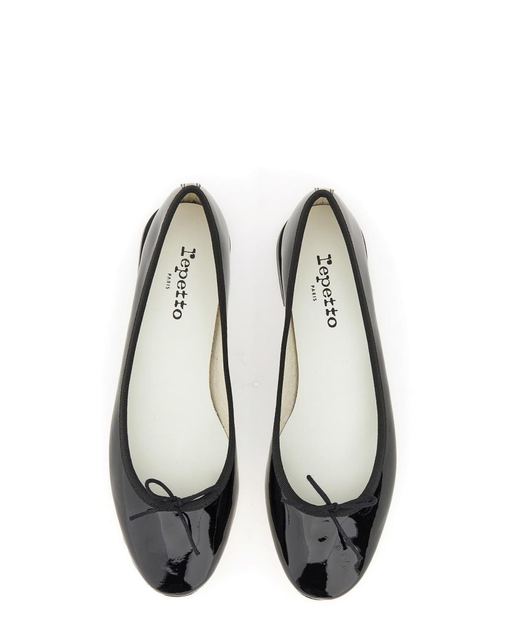 Repetto Black Ballerina Cendrillon Leather