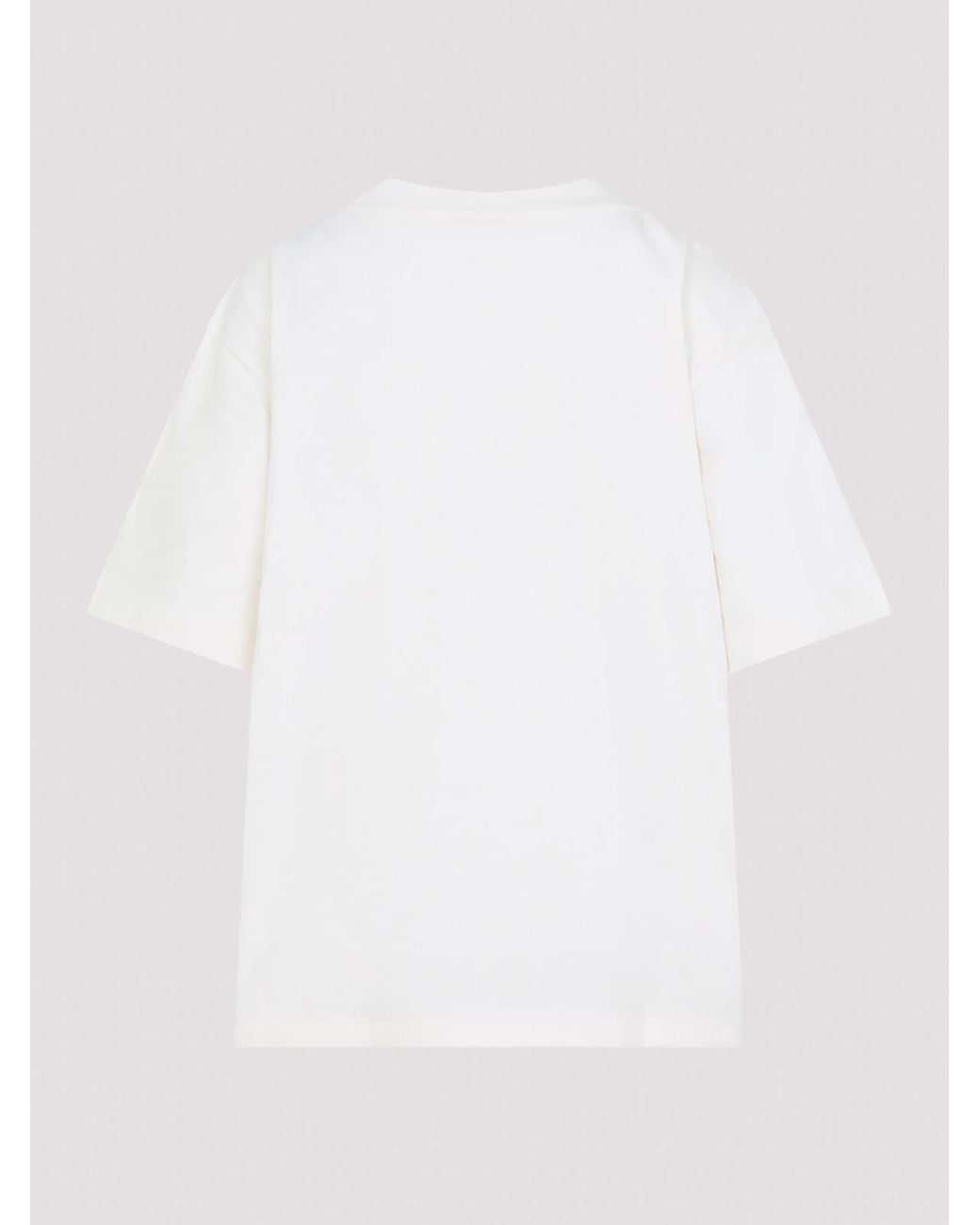 Moncler White Ss T-Shirt