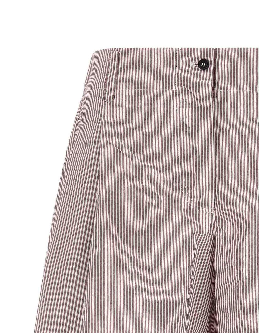 Brunello Cucinelli Gray Baggy Shorts