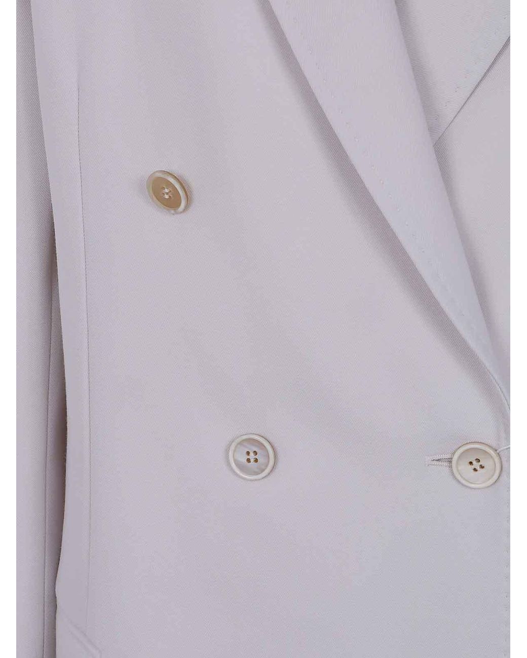 Maison Margiela Purple Double Breasted Blazer
