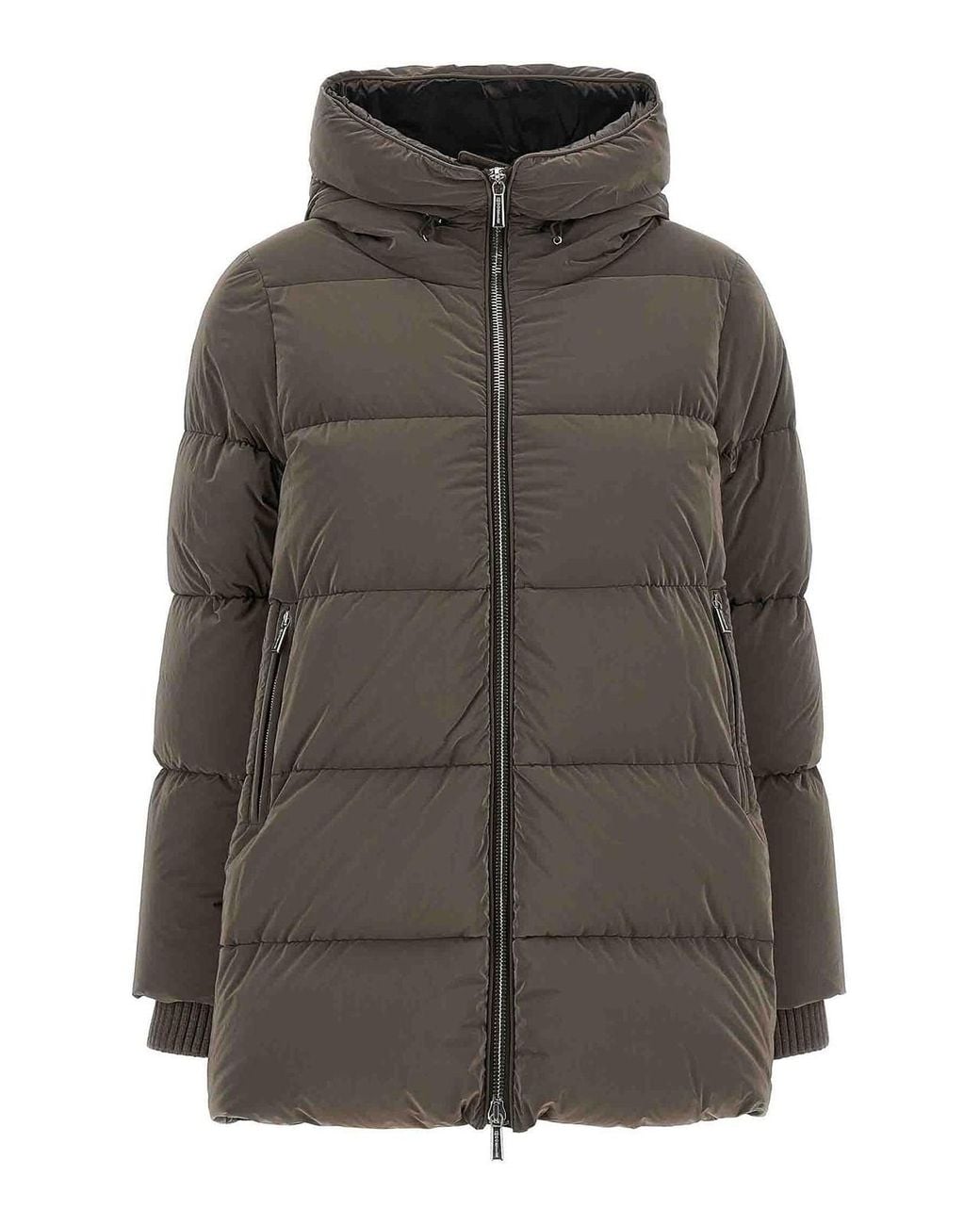 Moorer Gray Down Jacket